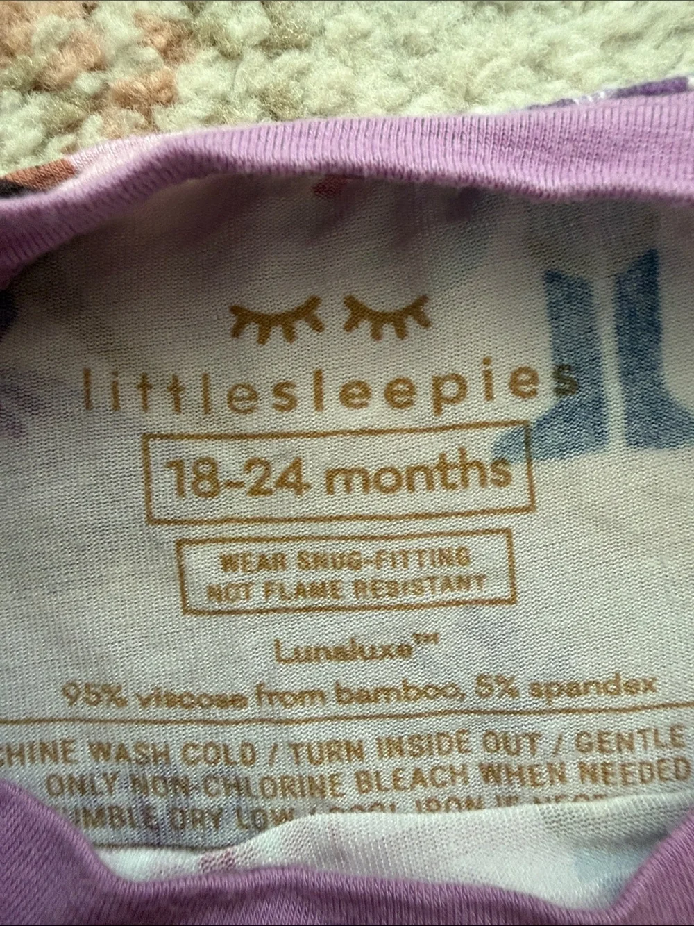 Little Sleepies Pink Nutcracker & Ballerina Pajama Set